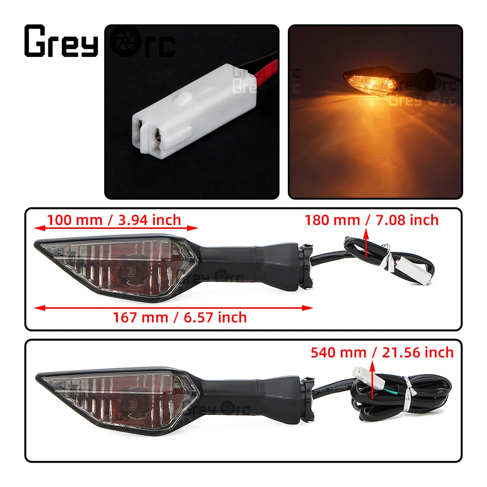For KAWASAKI Z250 Z300 Z650 Z800 Z750 Z900 Z1000 Motorcycle Indicator Light High quality Front/Rear Turn Signal