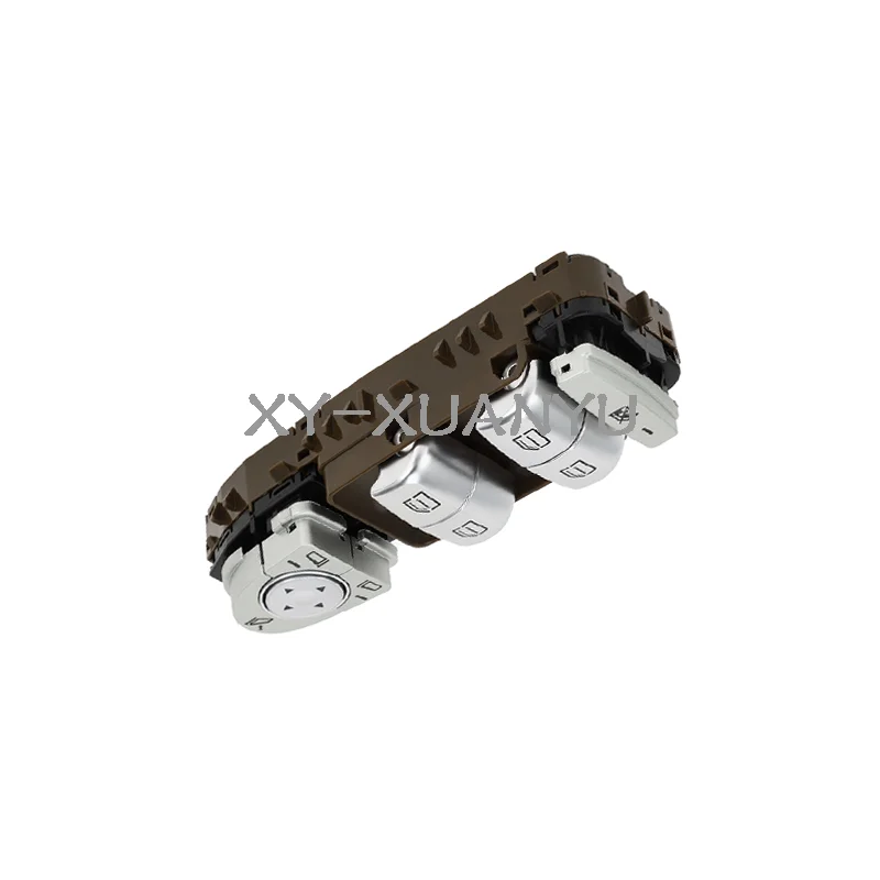 Brown Power Window Switch 2059056811 A2059056811 For Mercedes Benz W205 S205 C253 C63 C180 C200 C300 GLC200 GLC260 GLC300 M177