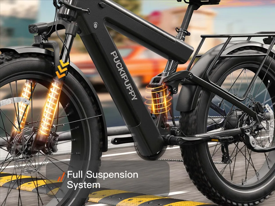 Electric Bike 1350W, 48V 30AH Dual Battery EBike, 130 Miles 26" [Bulldog Pro] image 4