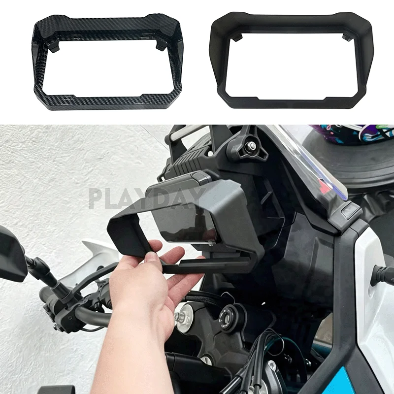TFT Screen Sun Visor For CFMOTO 450MT 450SR 450NK 450CL-C 700MT 450SS IBEX450 PP Dashboard Speedometer Cover Guard Shield