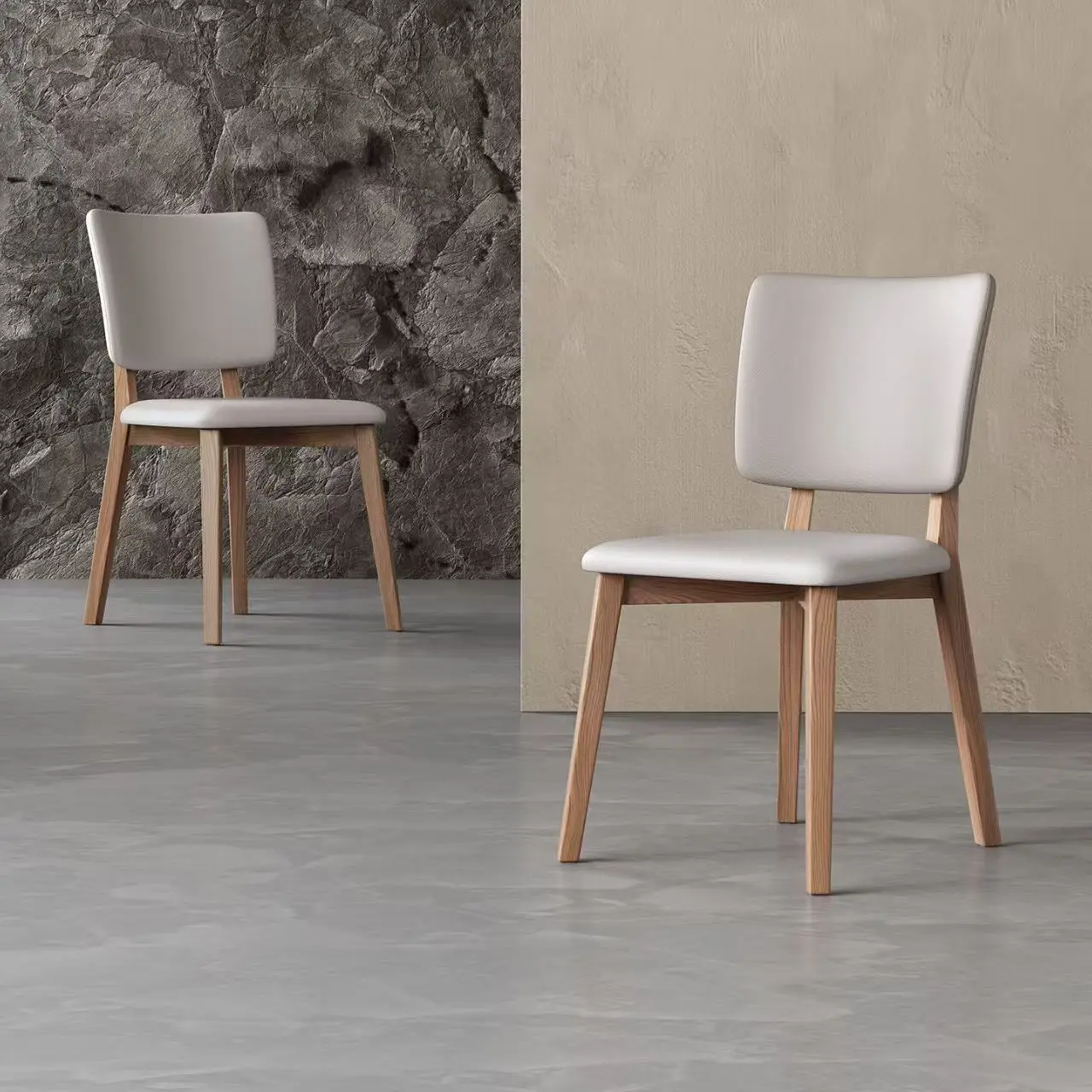 

#@Latest Design Soft Cushion Dinner Kitchen Dining Wood Restaurant Chair Made by Solid Wood