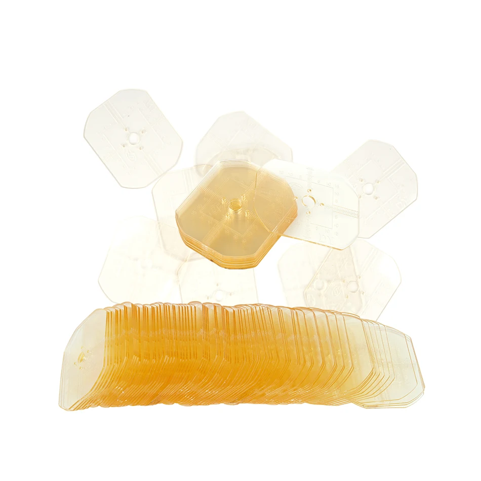 100pcs/pack Pattern Blanks Pattern Lens Template for Pattern Maker Glasses Repairing Kit Processing fast shipping