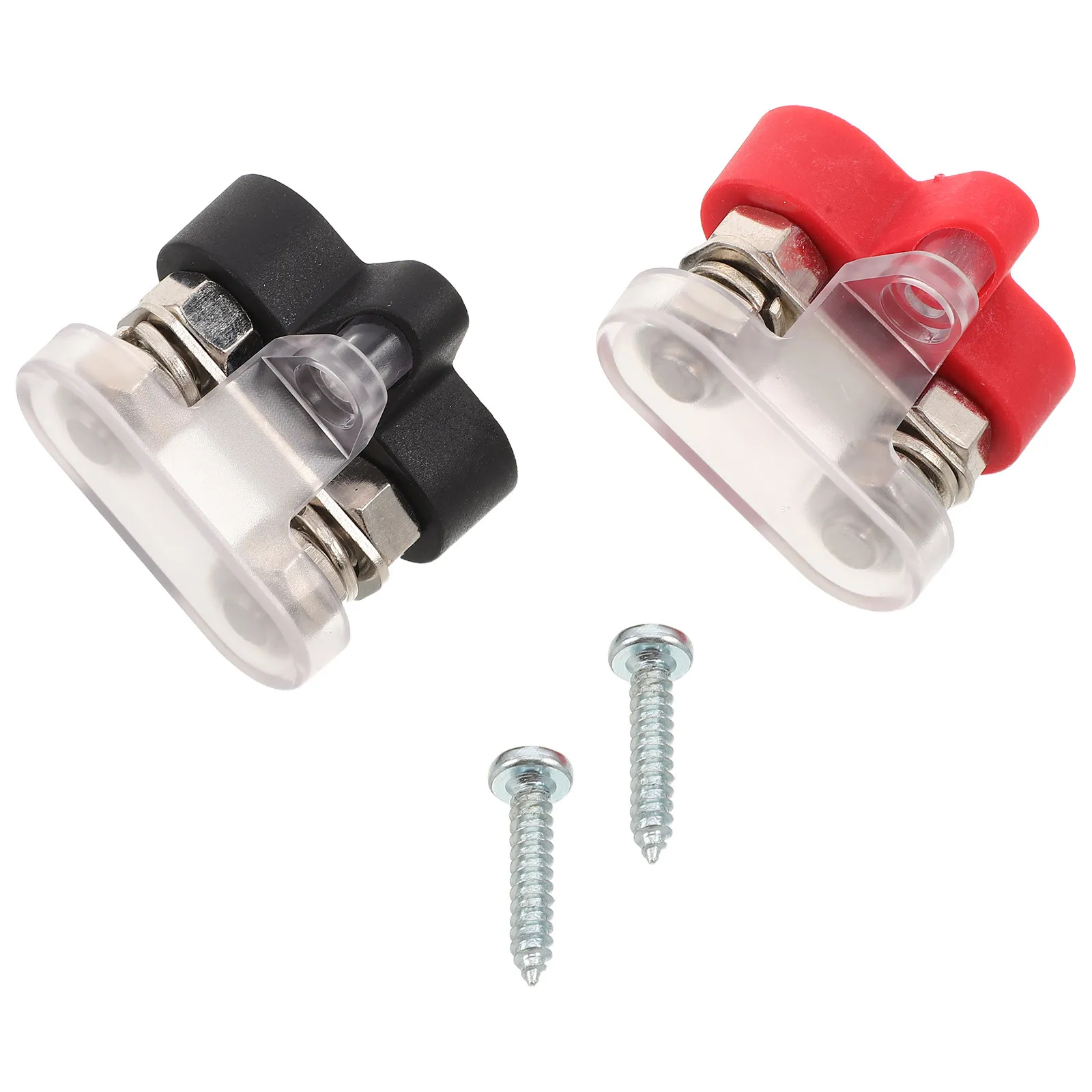 48V M6 Stainless Steel Battery Terminal Post Connectors Heavy Duty Corrosion Resistant for Car Atv Utv Rv