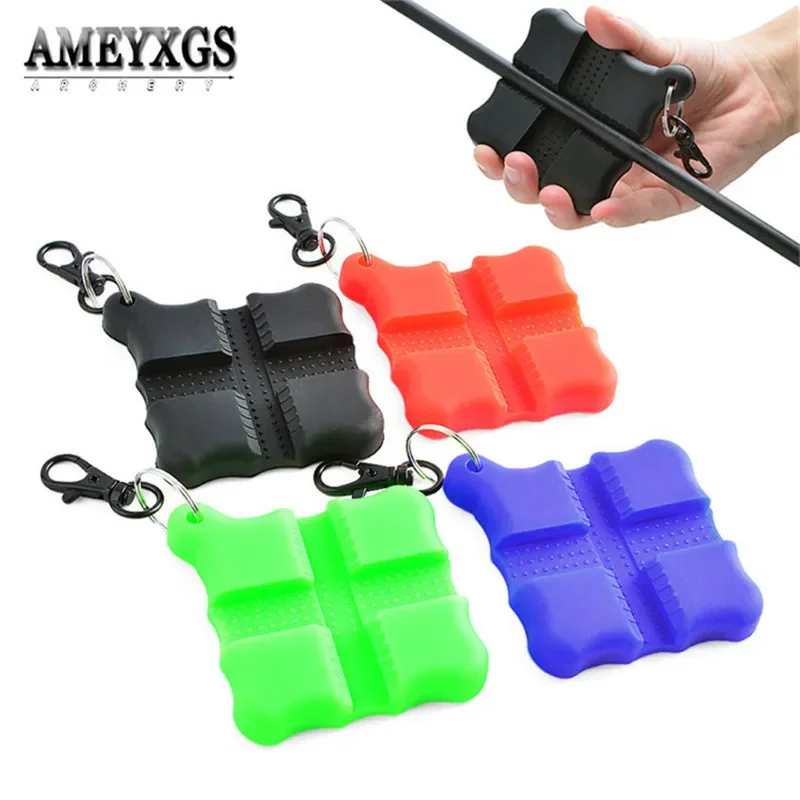 

Arrow Puller Hand Protection Square Silicone Arrow Remover for Different OD Arrow Shaft Bow Shooting Target Archery Hunting