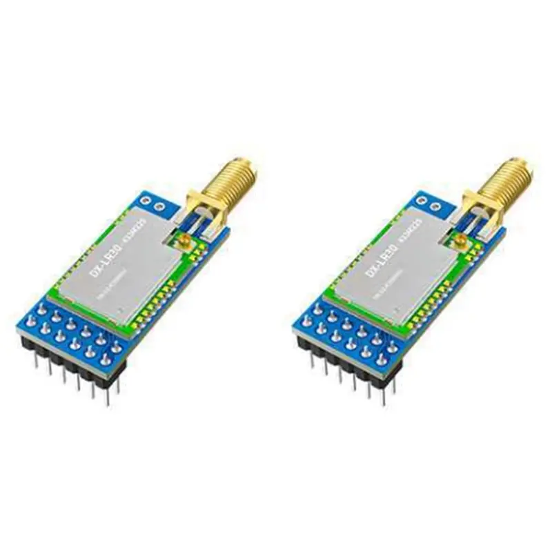 2X DX-LR30 SX1262 Chip Development SX1262 Lora Module RF Module 8Km 22Dbm UART Lora Spread Spectrum Technology 433M22SP