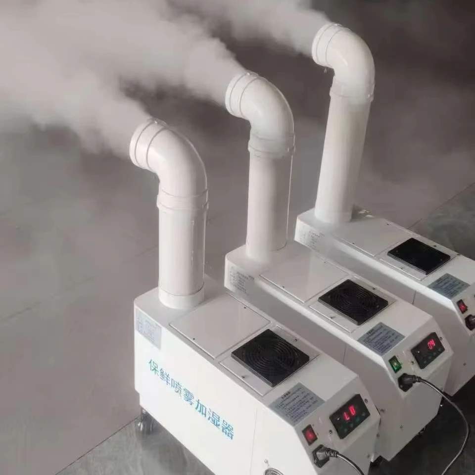 Ultrasonic fogger mist maker industrial vegetable greenhouse air humidifier