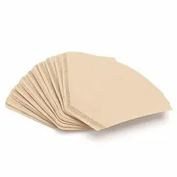 101 Coffee Maker Accessories Coffee Machine Unbleached Strainer Sheet Hand Drip Paper Filter Bag Filter Paper Coffee Filter