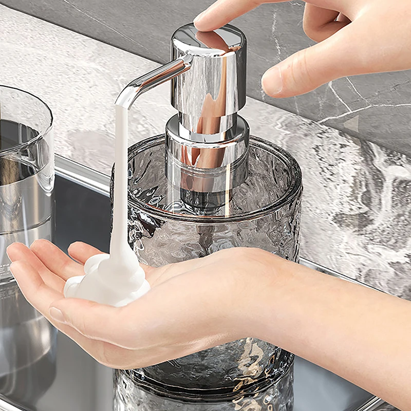 300/400ml Mousse Gesichts reiniger Schaumsp ender Kunststoff Pump flaschen Mini leere Flasche nachfüllbar für Reise reinigung Kosmetik