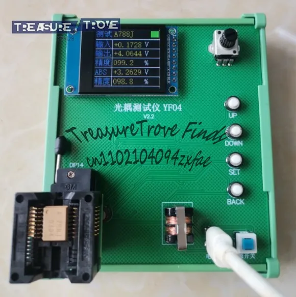 

Подходит для A7860/A786J/A788J/A7510/A7840/A7800 и других тестеров оптопаров, артефактов обнаружения микросхем