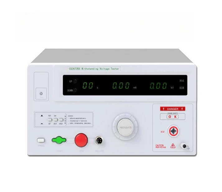 Withstanding voltage tester CS2670A/CS2672DX/CS2672BX/CS2672CX/CS2673X AC 5KV withstanding voltage test