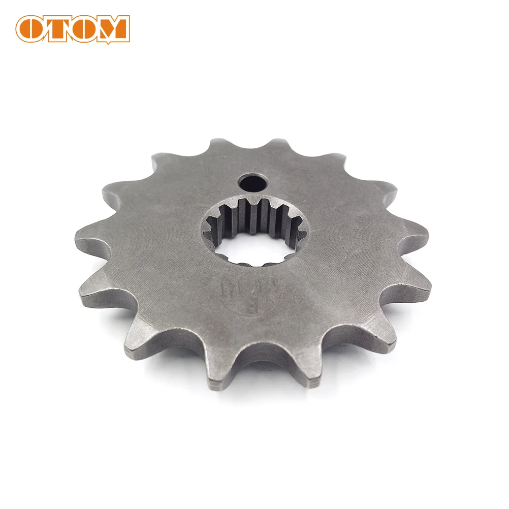 OTOM Motorcycle Front Chain Sprocket 520 Chain 13T 14T Chainwheel For ZONGSHEN NC250 NC 250CC Xmotos KAYO T4 T6 K6 RX3 BSE Bikes