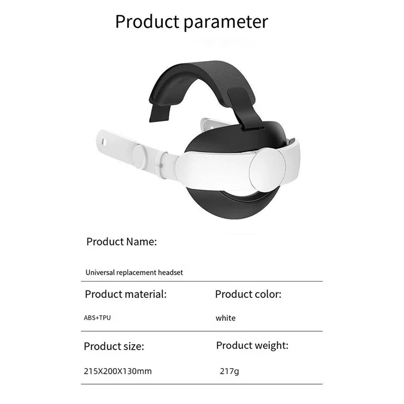 For Meta Quest3s Elite Headband, Comfortable To Wear, Ergonomic, Adjustable, Convenient Decompression Headset