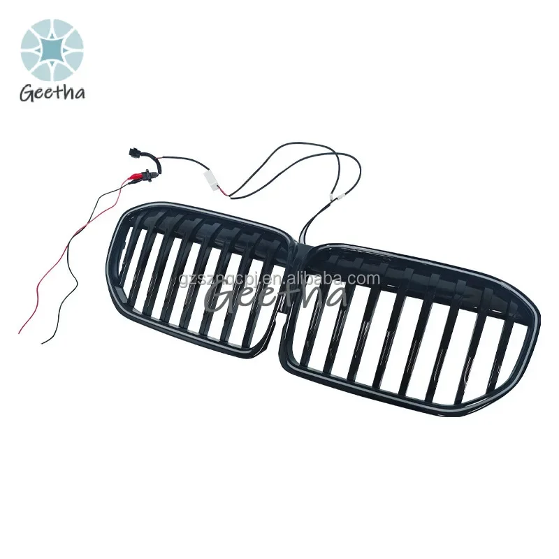 

LED grille for BMW 7 Series G12 2019-2022 front bumper gloss black Facelift Automotive Exterior Car Accessories Body Kit
