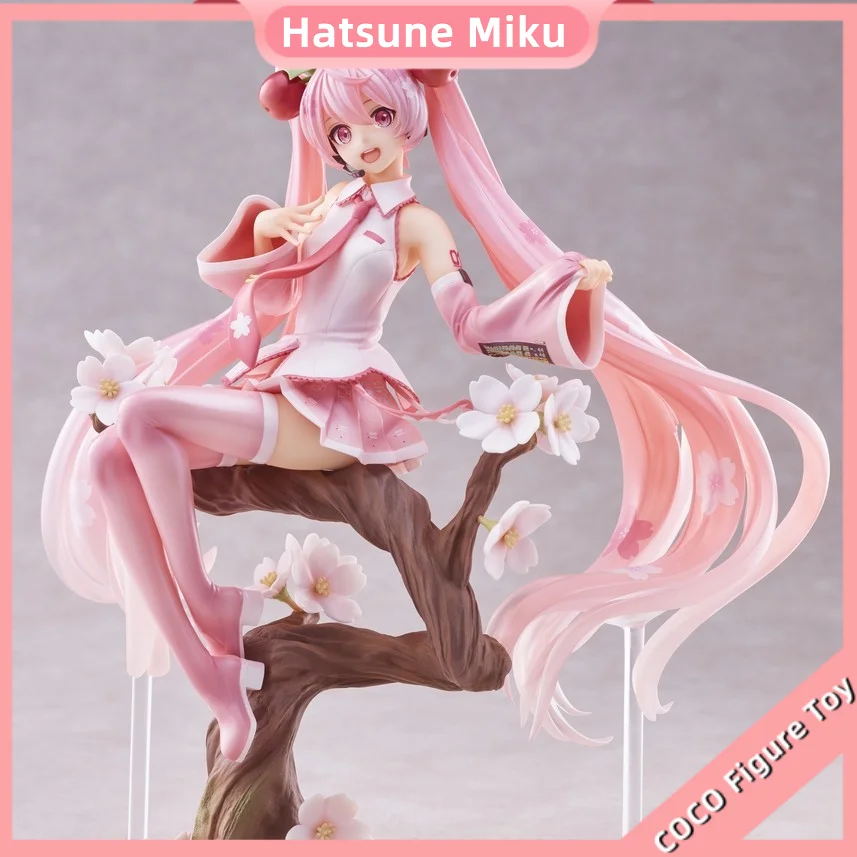 Original Hatsune Miku Sakura Spirit VER.24cm PVC Action Figure Anime Figure Model Toys Figure Collection Doll Gift