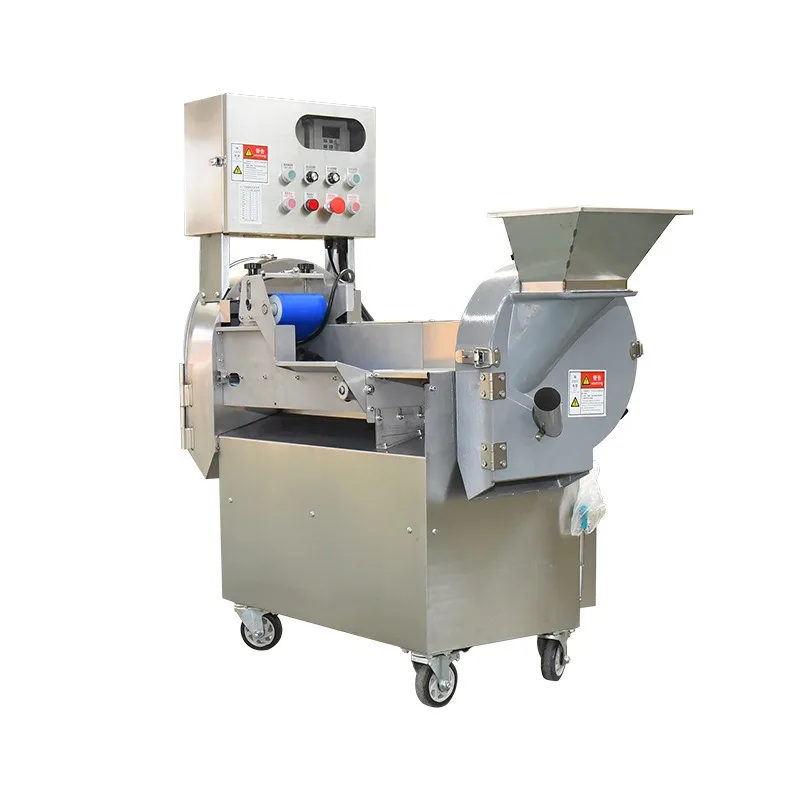 Vegetable cutter for canteen and restaurant, multi-functional commercial double-head vegetable cutter