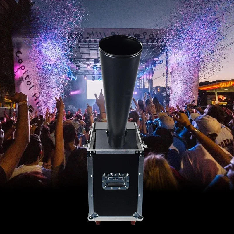 Co2 Confetti Blaster Machine Paper Confetti Cannon For Wedding Stage Party