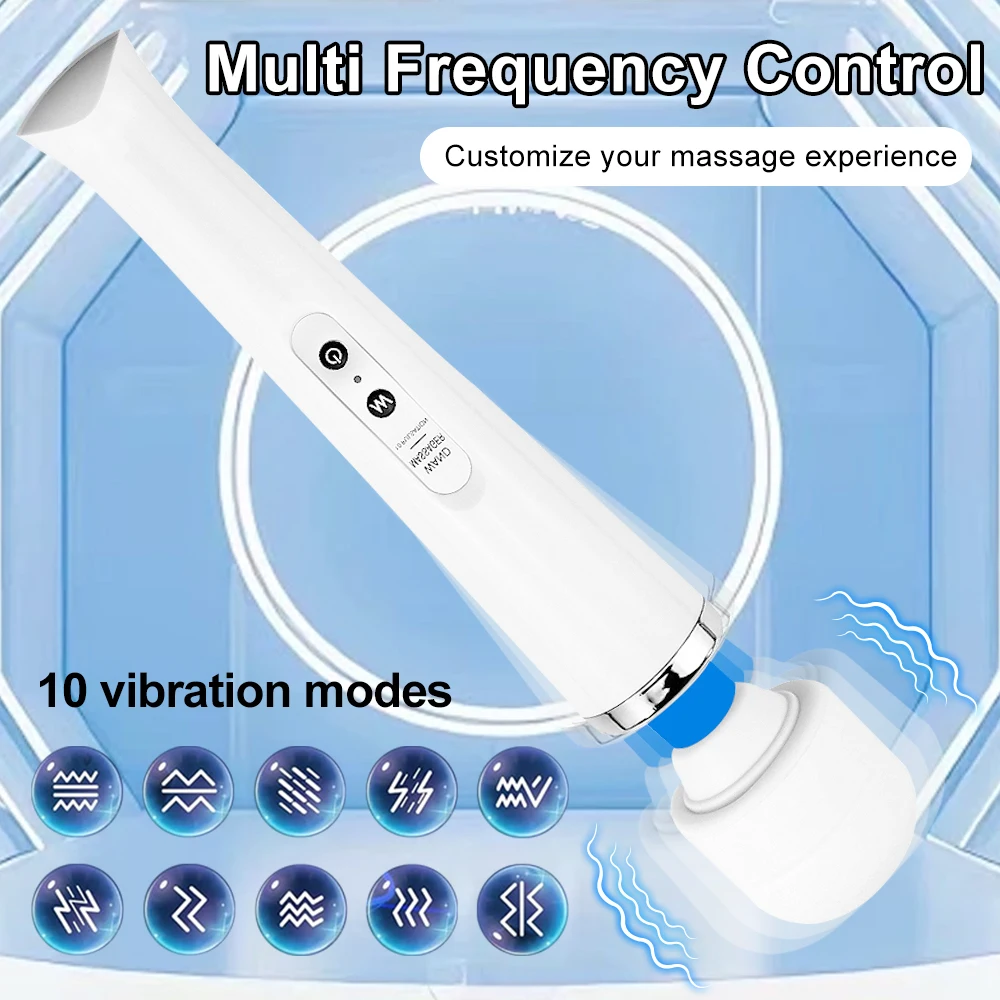 Erotic Toy 10 Speeds Big Size AV Rod Stick Vibrator Powerful Body Massager Sexy Sex Toys for Women Clit Stimulator Magic Wand - Image 4