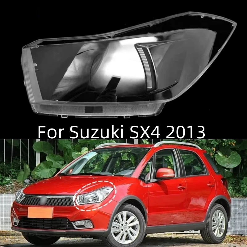 

Для Suzuki SX4 2013, крышка передней фары, прозрачный абажур, корпус фары, абажур из плексигласа