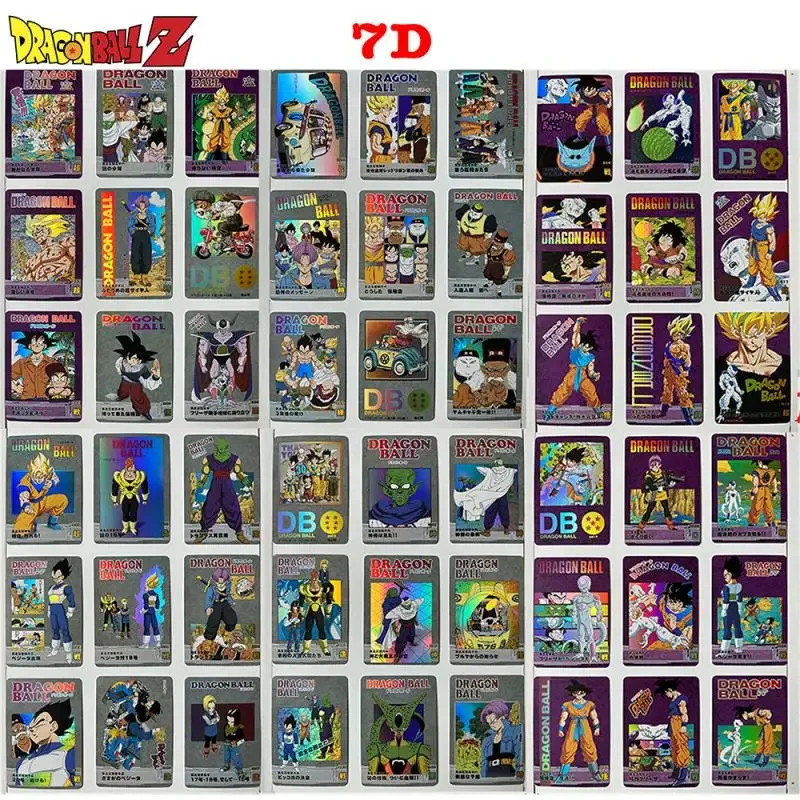 Anime Dragon Ball DIY ACG Tabletop Battle Game Laser Cards Android 18 Piccolo Toys for boys Collectible Cards Birthday Present