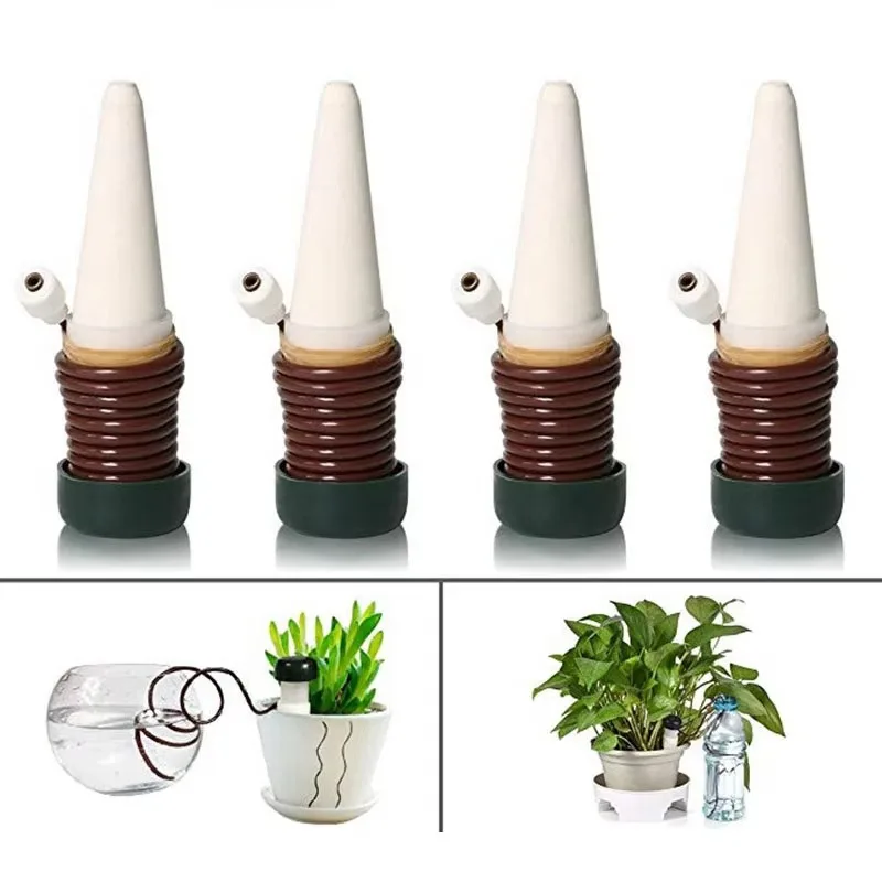 

Watering device Lazy water drop water heater Ceramic water seepage device Drip irrigation Micro irrigation plant Self-watering