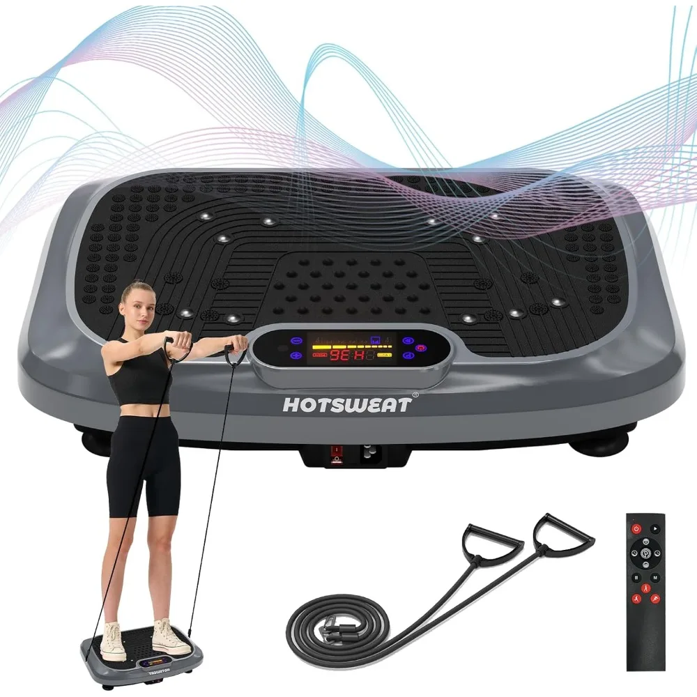 Vibration Plate for Lymphatic Drainage,Power Vibrating Platform Exercise Machine,Shaker for Weight Loss,Waver Board