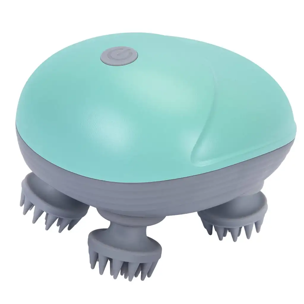 Electric Head Massager with 96 Massage Kneading Nodes Portable Cordless Hair Scalp Scraper Handheld Massager for Hair Growth