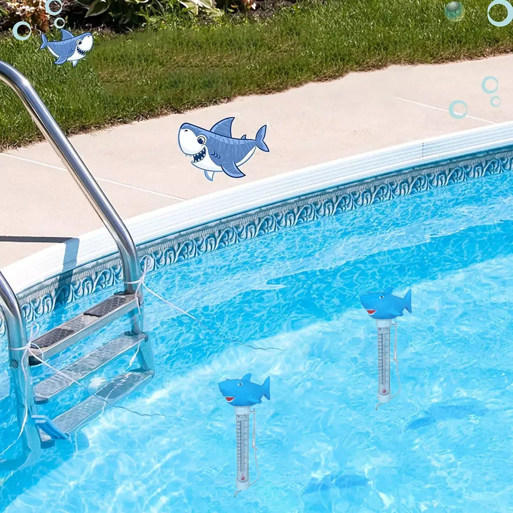 

Floating Pool Thermometer PVC Swimming Pool Thermometer Versatile Applications Easy Installation Color As Shown