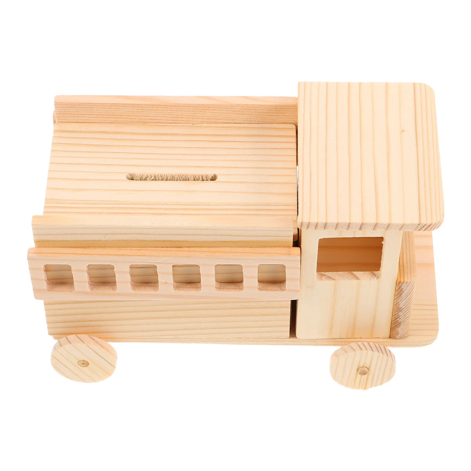 

Деревянный конструктор-пазл «Пожарная машина» для самостоятельной сборки: развивающая игрушка для креативности и развития усидчивости