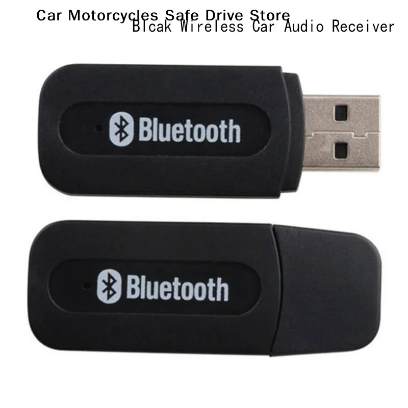 【CM】3.5mm Jack USB Bluetooth-compatible AUX Wireless Car Audio Receiver A2DP Music Receiver Adapter For Android/IOS Mobile Phone