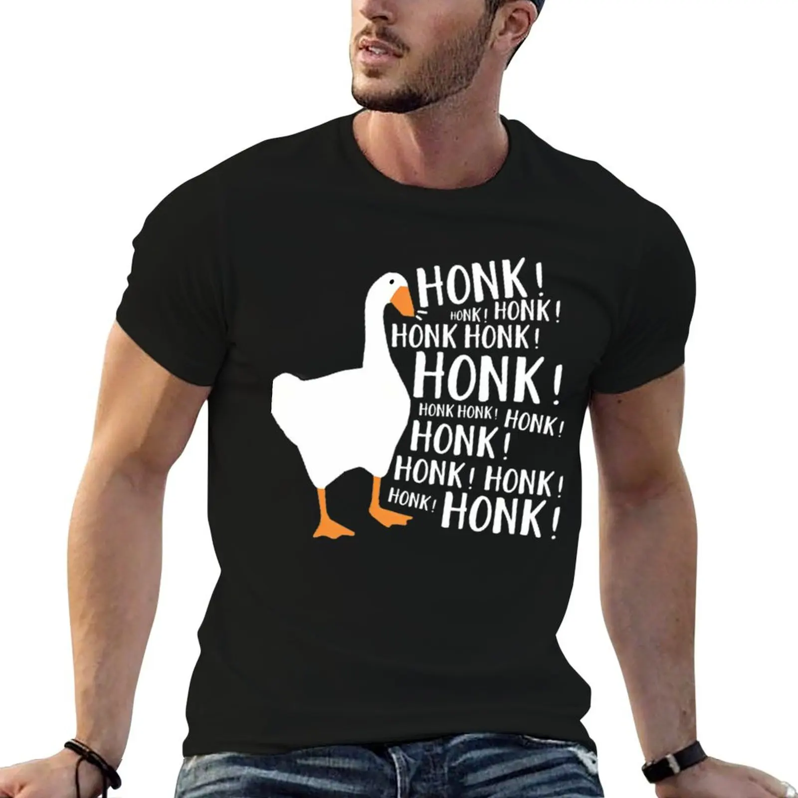 Untitled Goose Game T-Shirt Clothing Short sleeve tee Short sleeve tee men