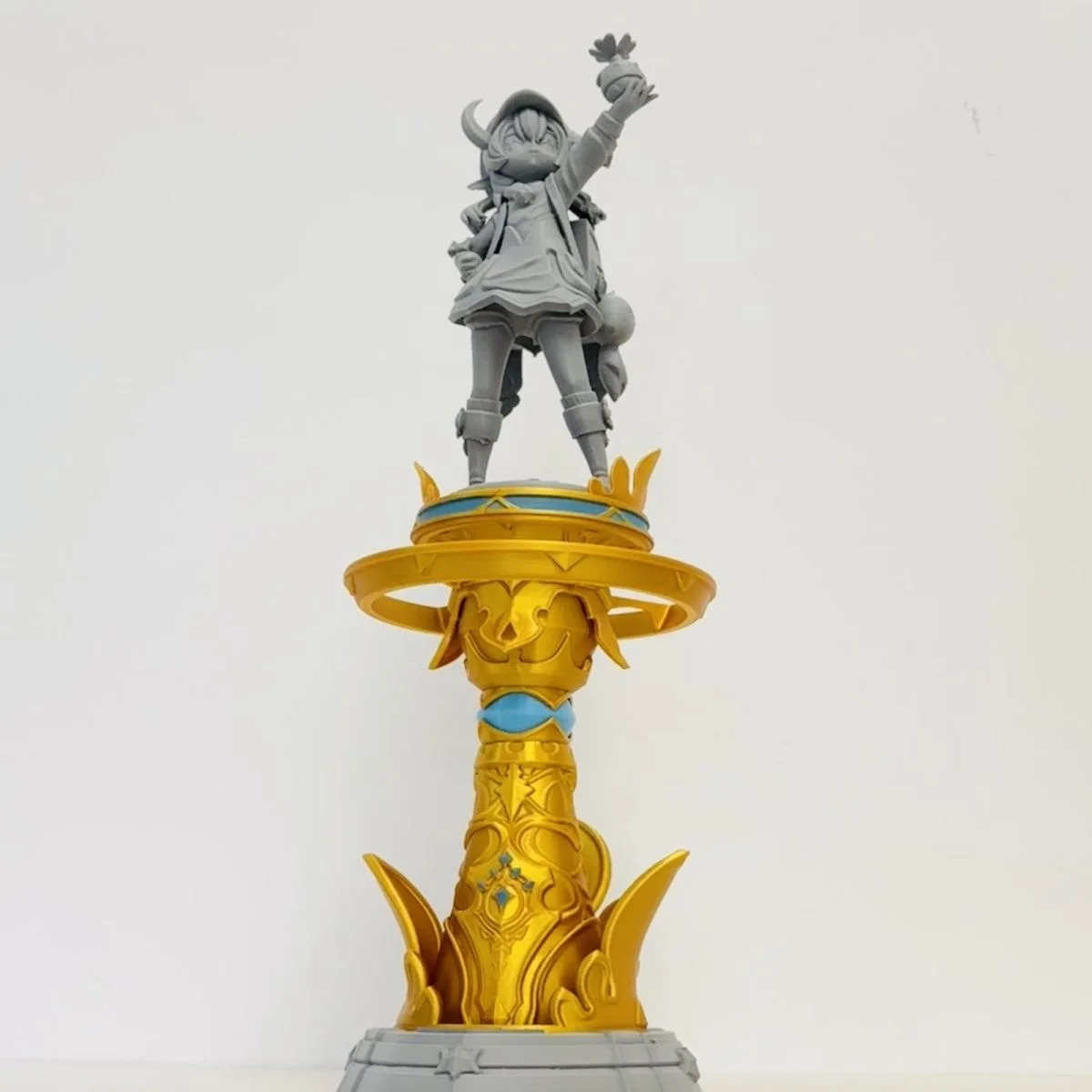 3D Printed Klee Statue Knights Of Favonius Spark Knight Genshin Impact Figure Game Peripheral Desktop Ornament Fan Collection