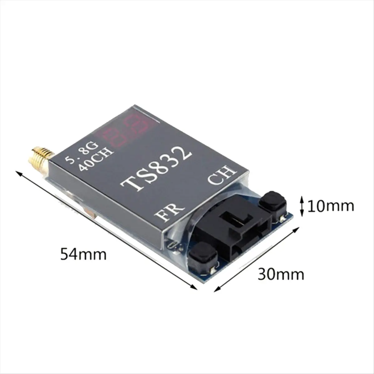 ABGN TS832 FPV Wireless Transmitter 5.8G 600Mw with Antenna Wireless AV Transmitter for FPV Multicopter RC Quadcopter