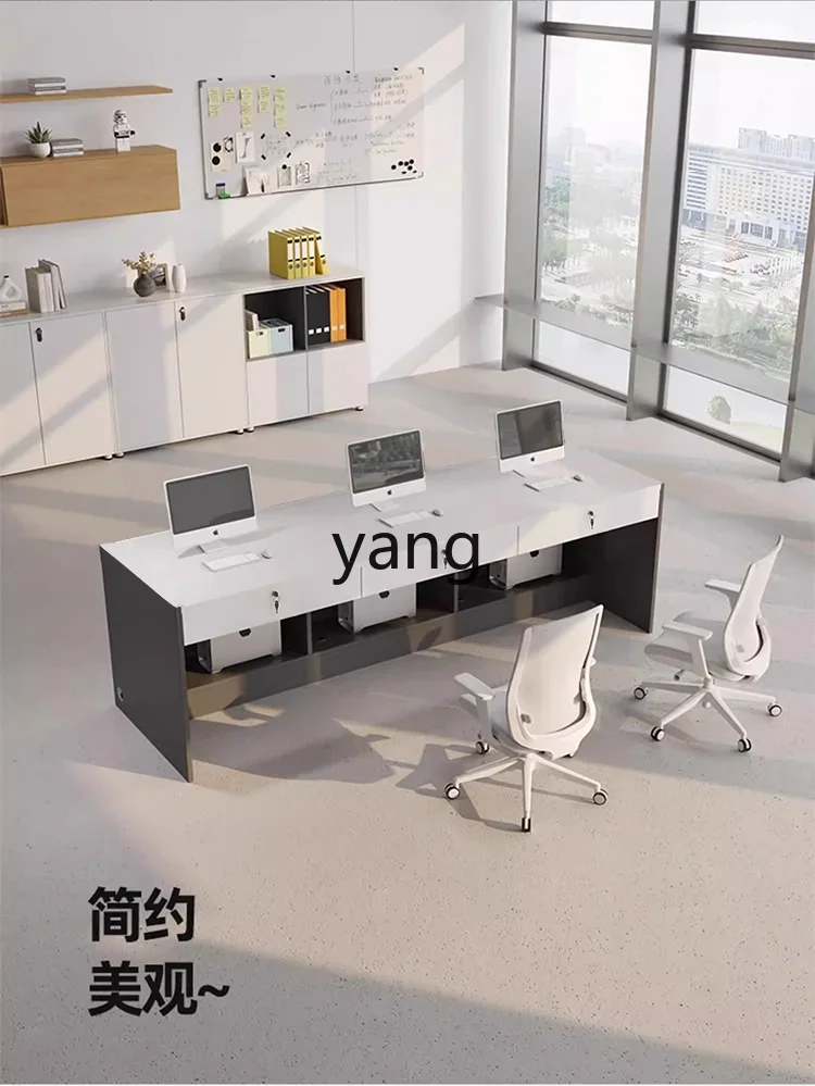 lmm Store Office Desk Employee  Desktop Computer Desk Consultation Front