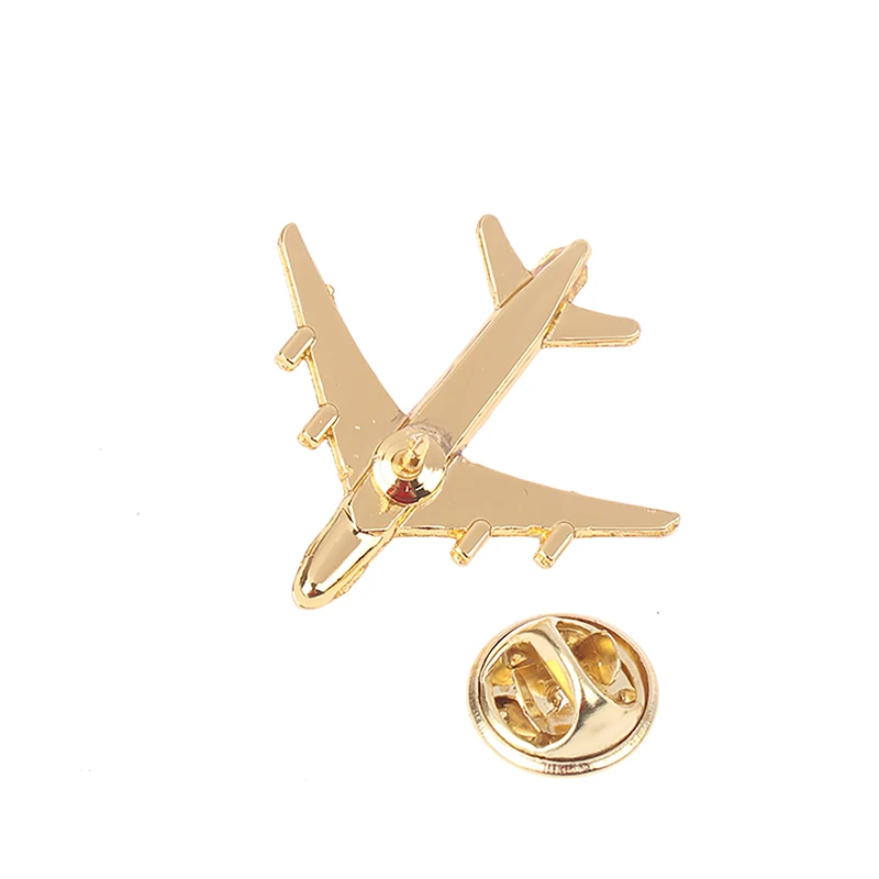 1pc Aircraft Brooches Metal Airplane Brooch DIY Lapel Pin Alloy Badge Vintage Pin Buckle Badge Buckle Unisex Jewelry Accessories
