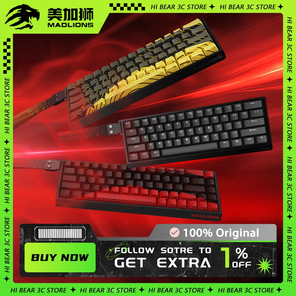 MAD60 カスタムキーボード Custom keyboard Mad60HE – Magnetic Switch Keyboard, Fully DIY