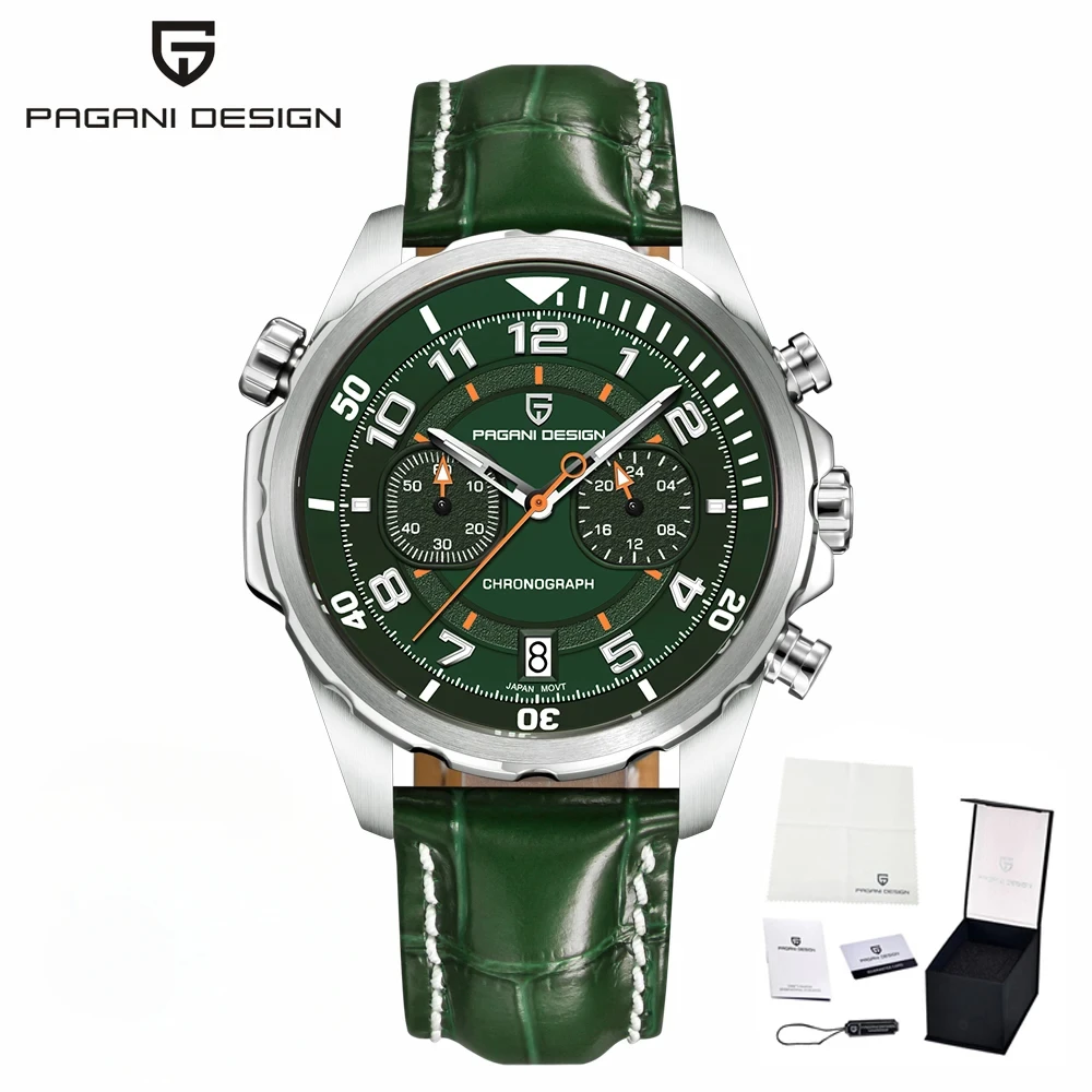 Men's Multi-functional Quartz Chronograph Watch