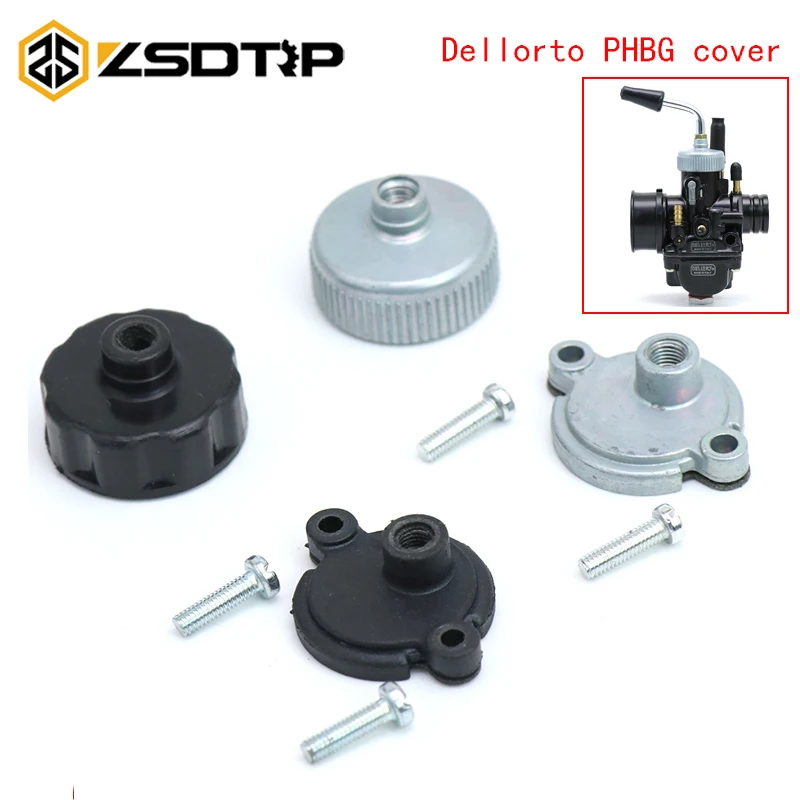 ZSDTRP M16x1.25 Carburetor Top Cover for Dellorto PHBG Carburetor Rebuild Kit for PHBG Motorcycles Accessories