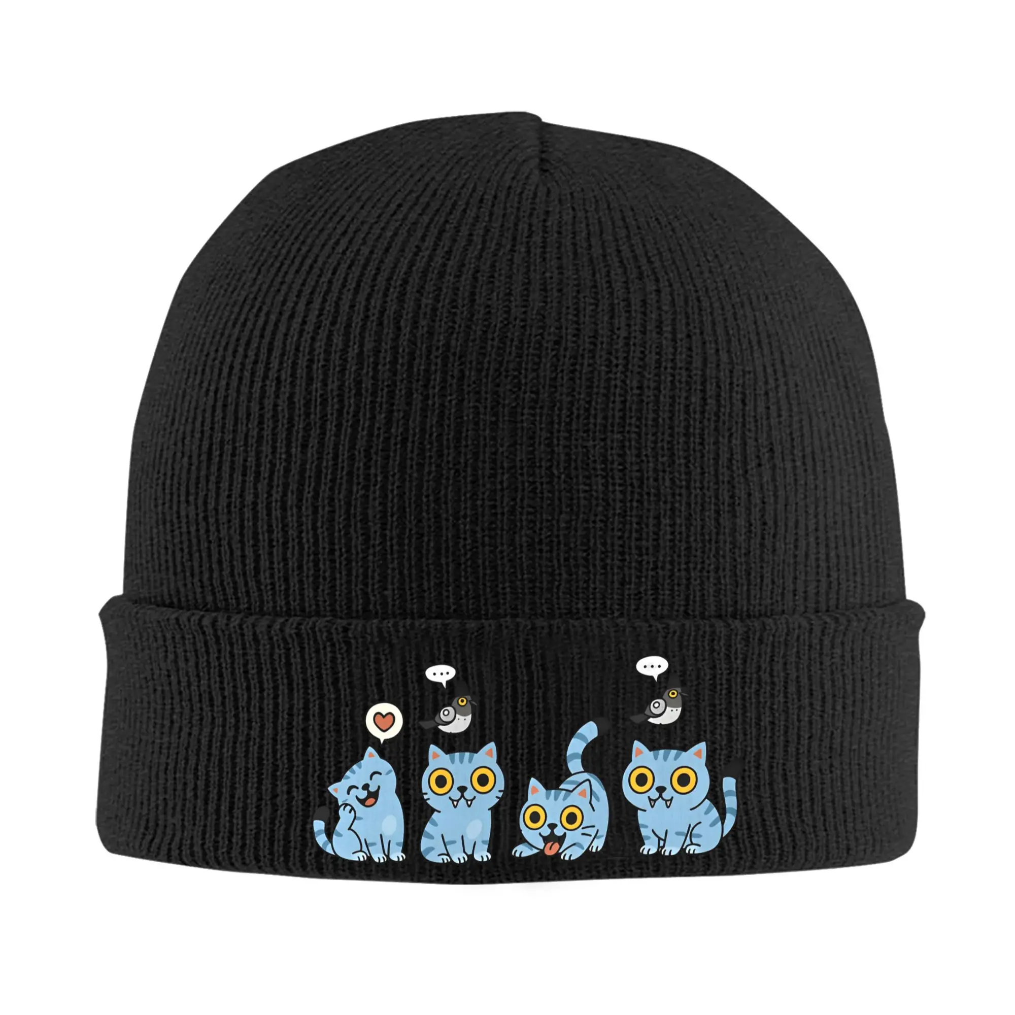 

Derpy the Cute Tiger Meme K POP Demon Hunter Шапки-бини Шапки с капюшоном Мужчины Y2K Kpop Вязаная шапка Осень-зима Дизайн Теплые мягкие шапки