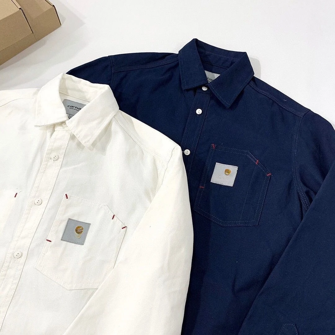 

Винтажная рубашка с вышивкой, куртка для мужчин и женщин, белая японская верхняя одежда для пар