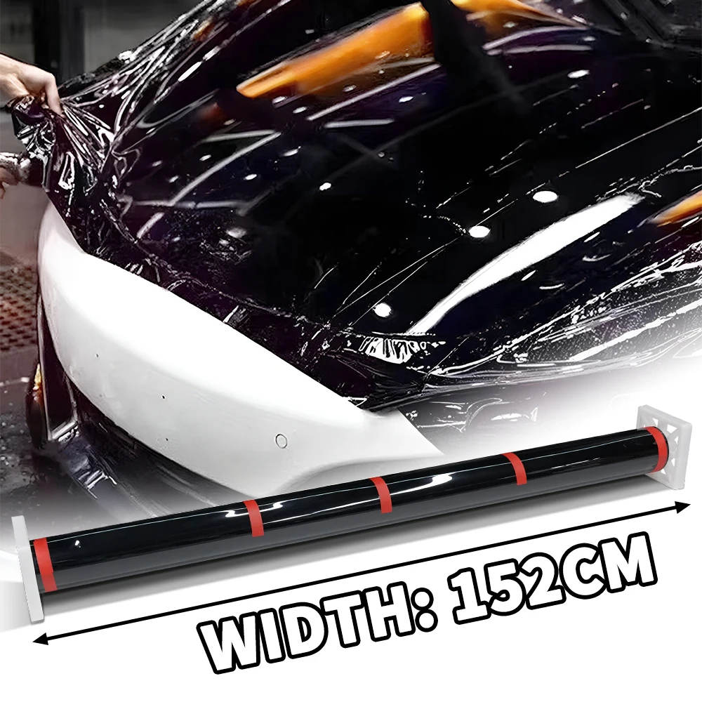 

7.5Mil Glossy Black TPU PPF Paint Protection Film Ppf self-healing Anti Scratch Glossy Piano Black Ppf Film for Car wrapping