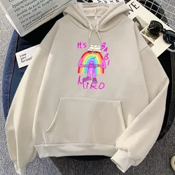 Sweat à Capuche Imprimé Dessin Animé pour Femme et Homme, Streetwear Décontracté, Style Hip Hop, PVD