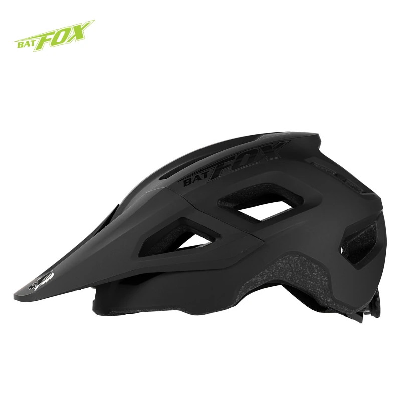 Batfox mtb capacete de ciclismo capacete de bicicleta integralmente moldado fox casco bicicleta mtb acessórios de mountain bike