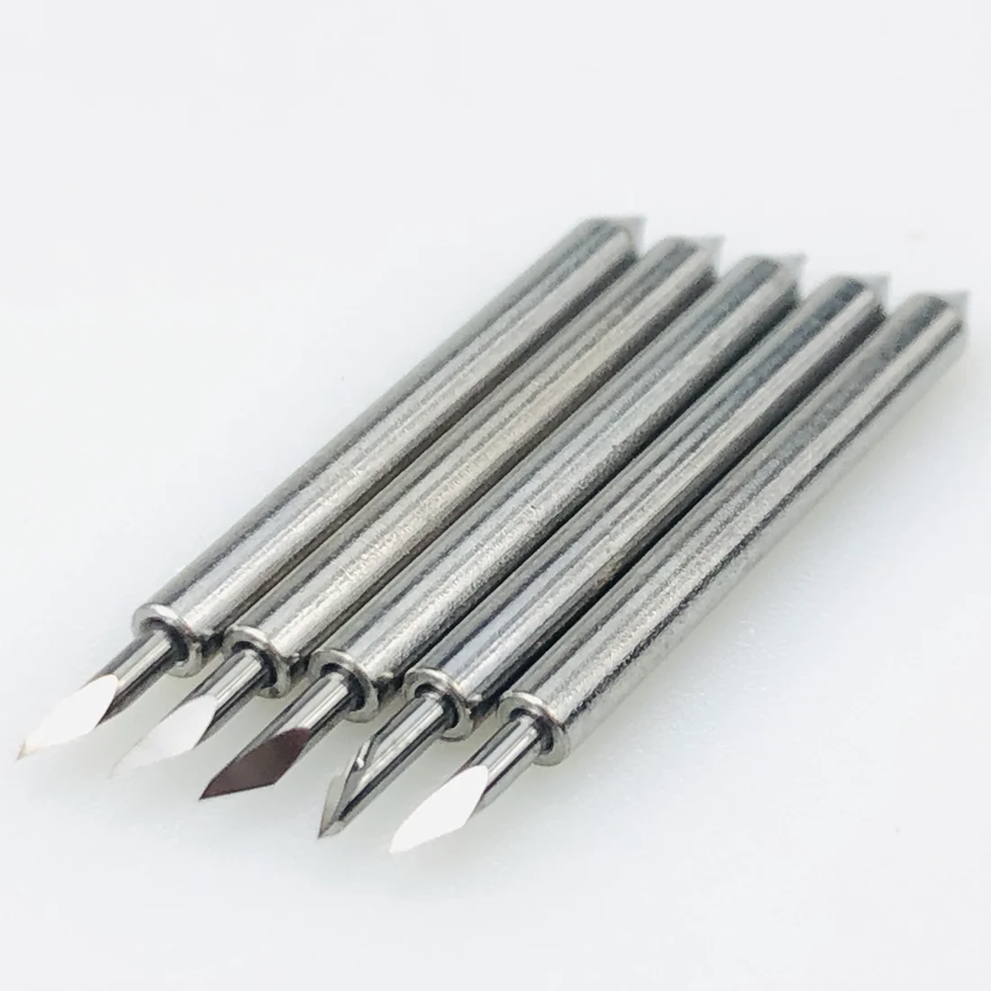 5pcs Deep Fine Point Plotter Cutter Blade Tungsten Steel for Deepcut  + 1pc Blade Holder