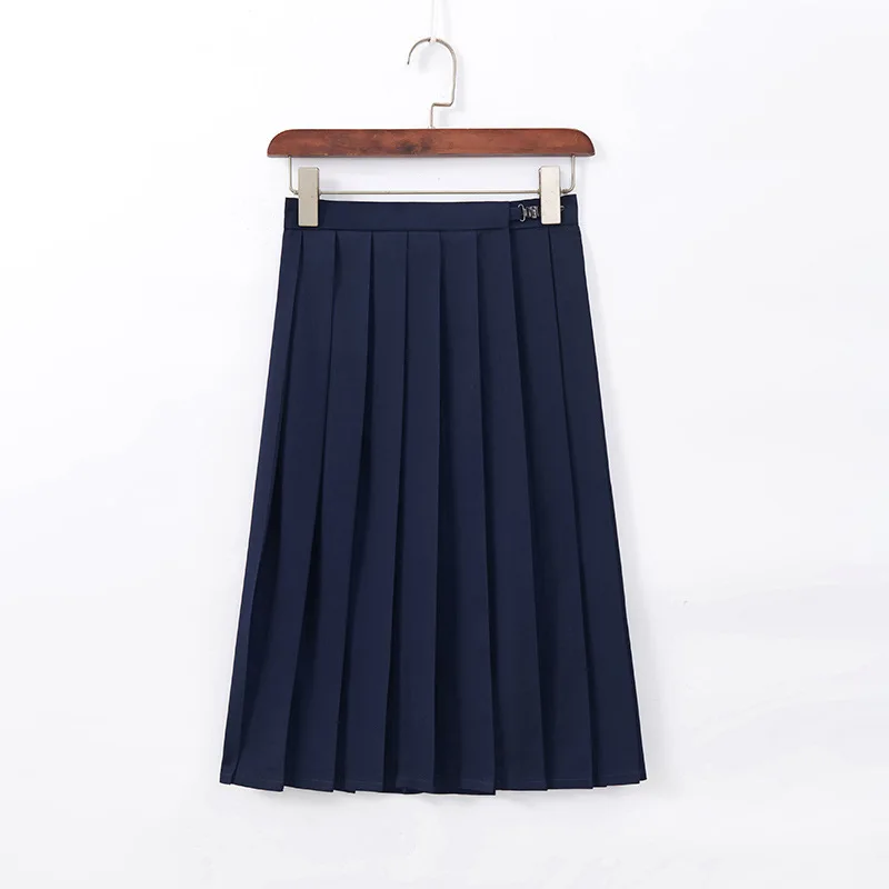 Gonna a pieghe versatile da donna Set di borse ispirate all'uniforme scolastica Abbigliamento da gioco di ruolo Ensemble in tre pezzi in stile universitario