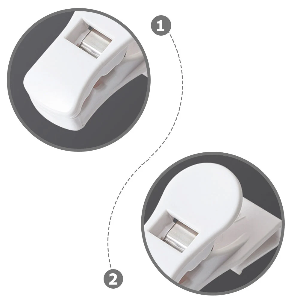 

8 шт., классифицирующие зажимы для холодильника, АБС-материал, ящик для хранения дверей холодильника, многофункциональный разделитель, простая установка, удаление