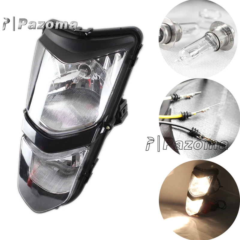 Motorcycle Headlights 03 08 LTZ400 LT-Z 400 Z400 35100-07G00-YU1