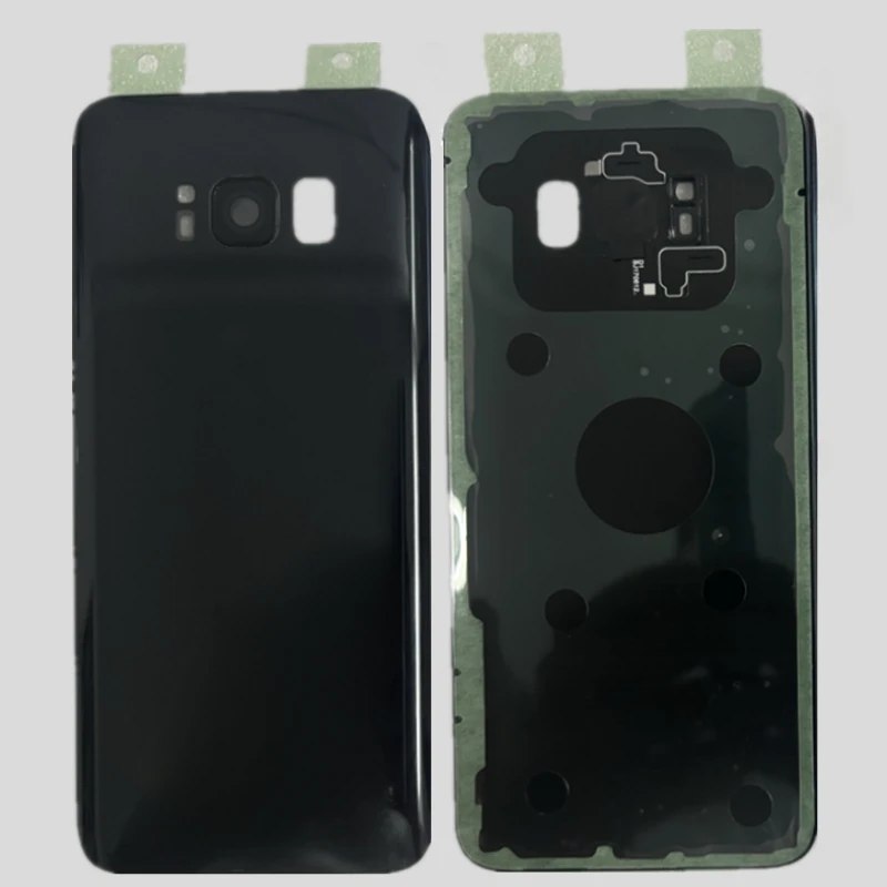 Back Battery Cover for Samsung Galaxy S8 G950 SM-G950F G950FD S8 Plus S8+ G955 SM-G955F G955FD Rear Glass Case