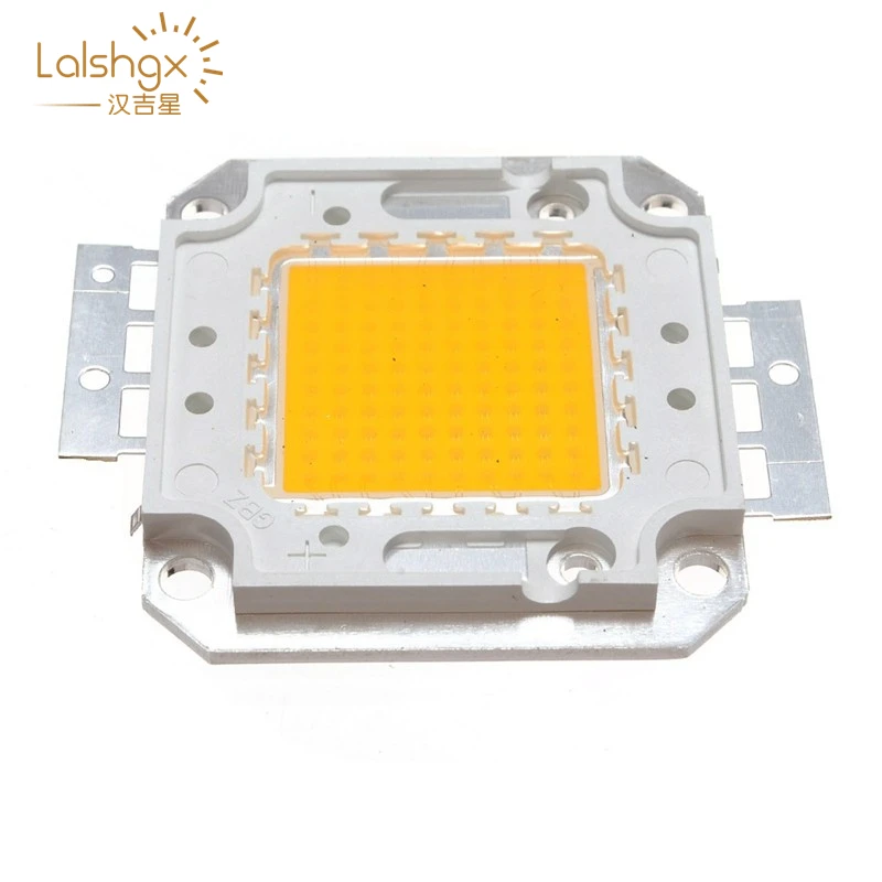 Warm White/White COB LED Chip 10W 20W 30W 50W 80W 100W DC10-32V High Power Epistar Integrated Beads SMD For Floodlight 45*45MI