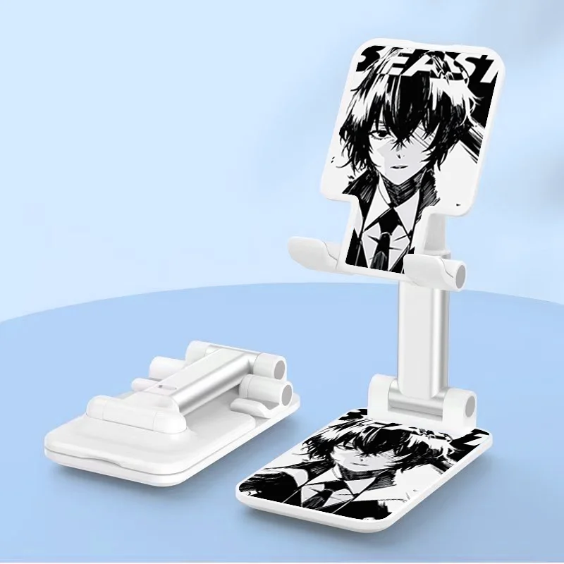 Dazai Osamu Nakahara Chuuya لطيف الكرتون أنيمي حامل هاتف المحمول سطح المكتب حامل رفع هدايا عيد الميلاد