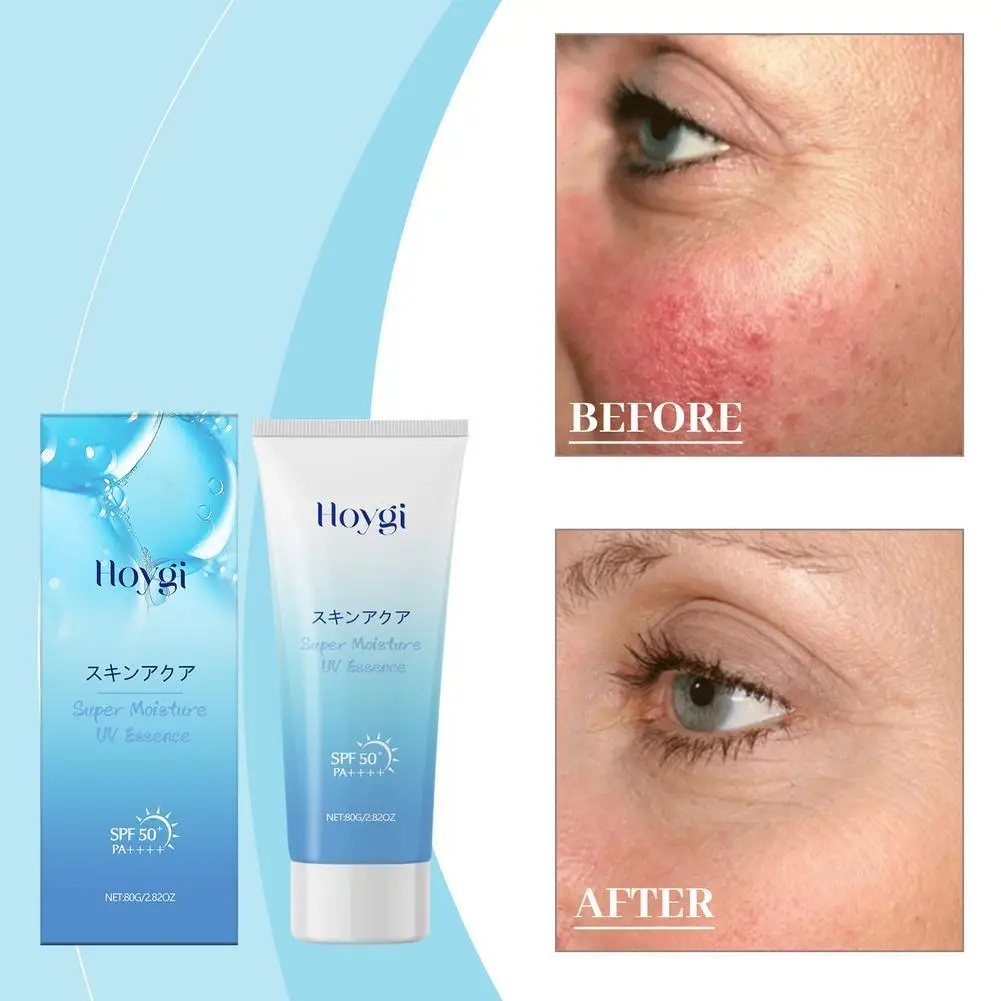 

80g Hyaluronic Acid Sunscreen Anti Sun Solar UV Protection Mild Moisturizer Nourishing Hydrating Repair Outdoor Spf50